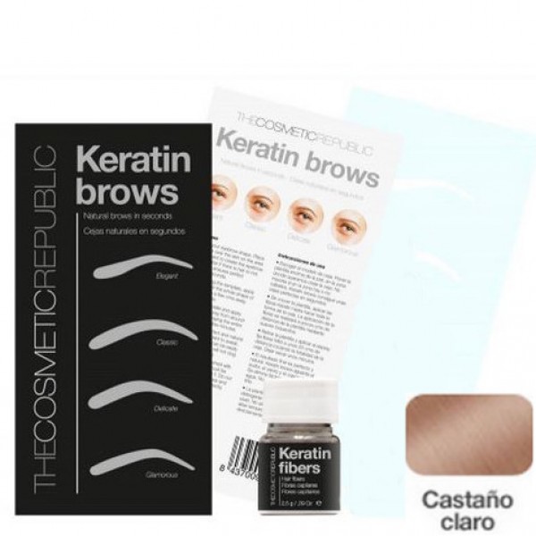 Kit Keratin Brows Castaño Claro