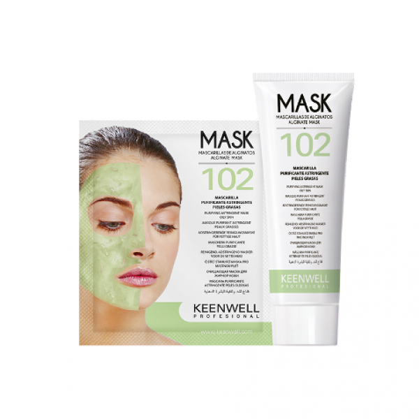 Mask 102 Mascarilla Purificante Astringente Pieles Grasas 9 Unid.