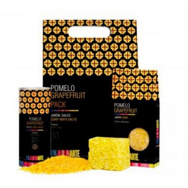 ENJABONARTE PACK JABON + SAL POMELO - UND