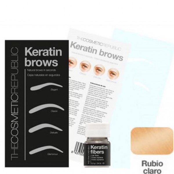 Kit Keratin Brows Rubio Claro