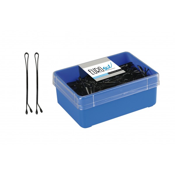 Horquillas Clip Negras (300 unidades)