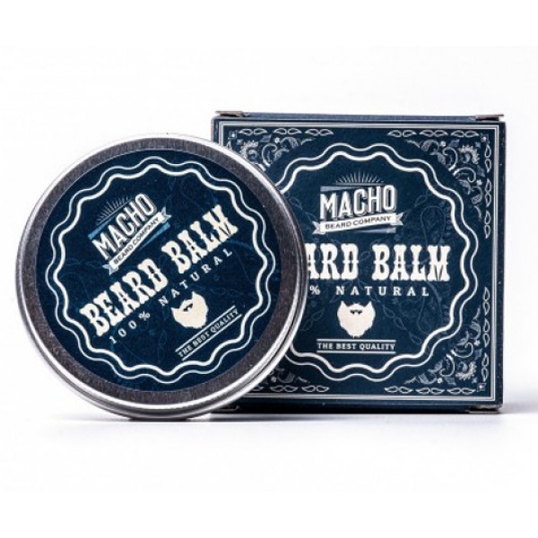 MACHO BEARD COMPANY BÁLSAMO NATURAL PARA BARBA (BEARD BALM)