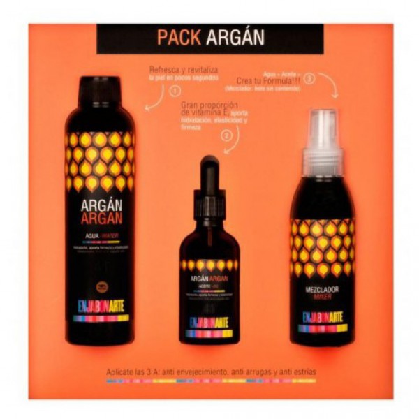 ENJABONARTE PACK ACEITE + AGUAS ARGAN - UND