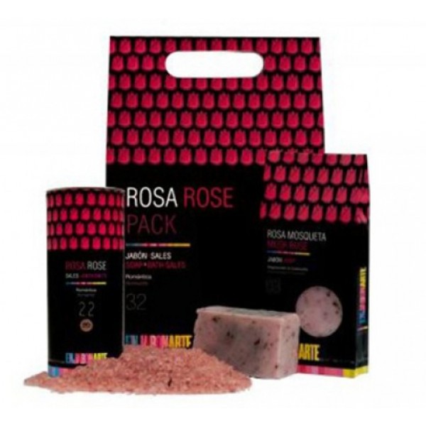 ENJABONARTE PACK JABON + SAL ROSA - UND