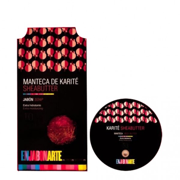 ENJABONARTE PACK MANTECA + JABON KARITE - UND